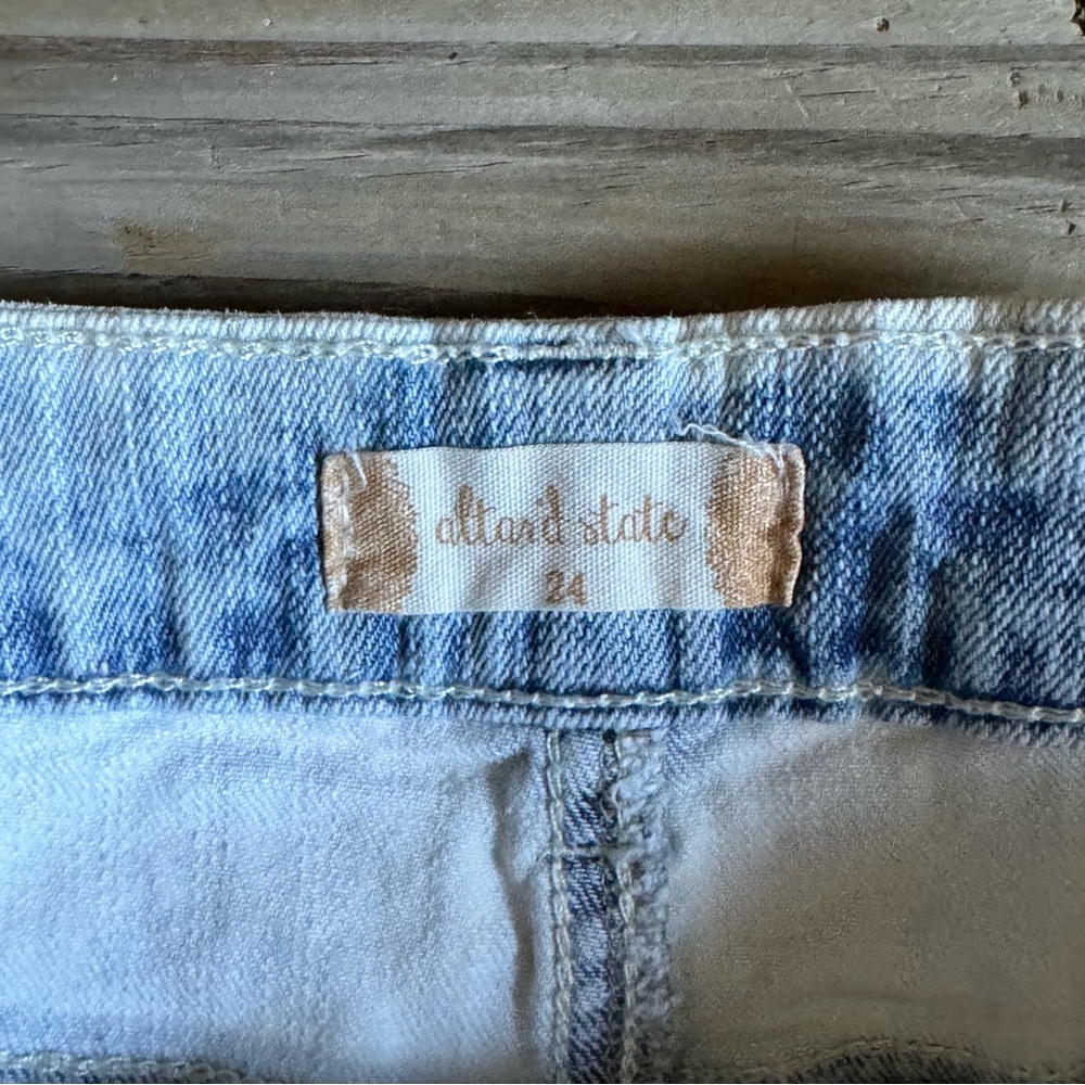 Altar'd State Light Blue Jean Shorts - Picture 5 of 8